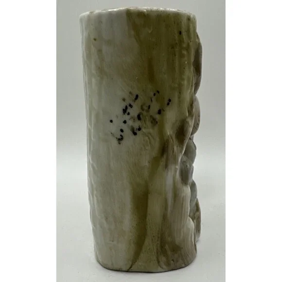 Vintage Made In Japan Planter Boy And Squirrel In A Tree - Picture 5 of 6